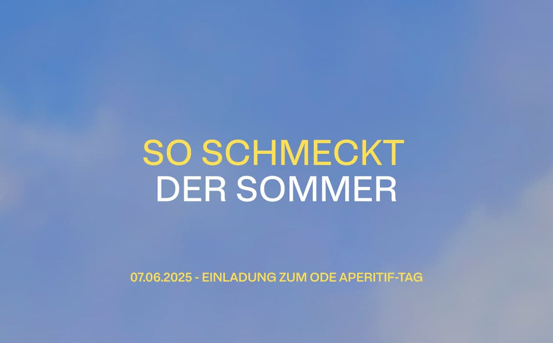 SO SCHMECKT DER SOMMER! ODE lädt ein zum Aperitif-Tag.