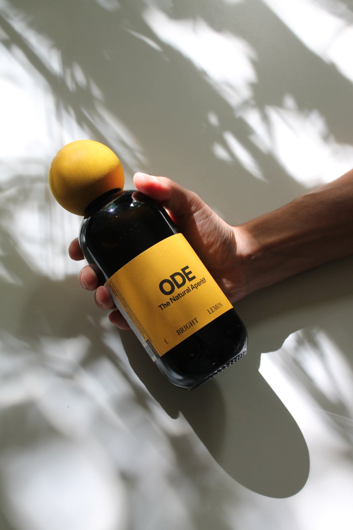 ODE Bright Lemon im Glas