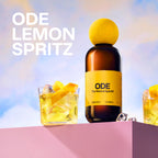 ODE Lemon Spritz: Bright Lemon mit Tonic, Eis und Zitrone