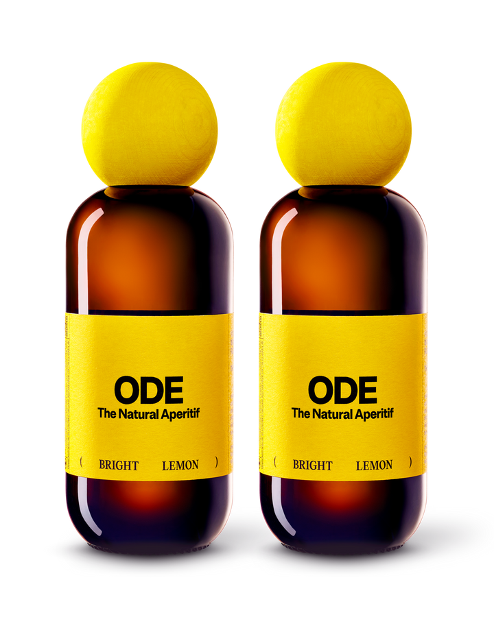 ODE Bright Lemon Twin: zwei Flaschen Bright Lemon, je 500 ml