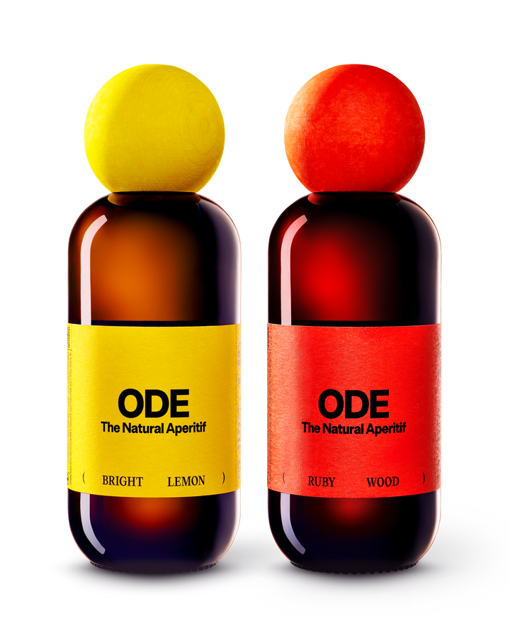 ODE Twin Box: Bright Lemon und Ruby Wood, je 500 ml
