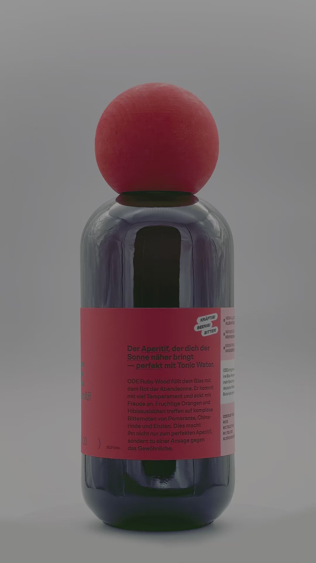 Video: ODE Ruby Wood Flasche